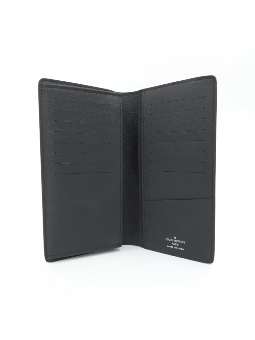 Louis Vuitton Monogram Eclipse Portefeuille Brazza Wallet